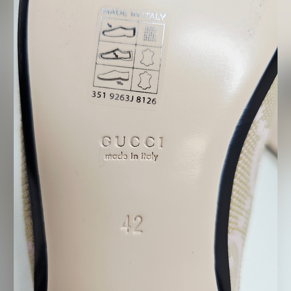 GUCCI Mules Slides Sandals 42 - Picture 5 of 7